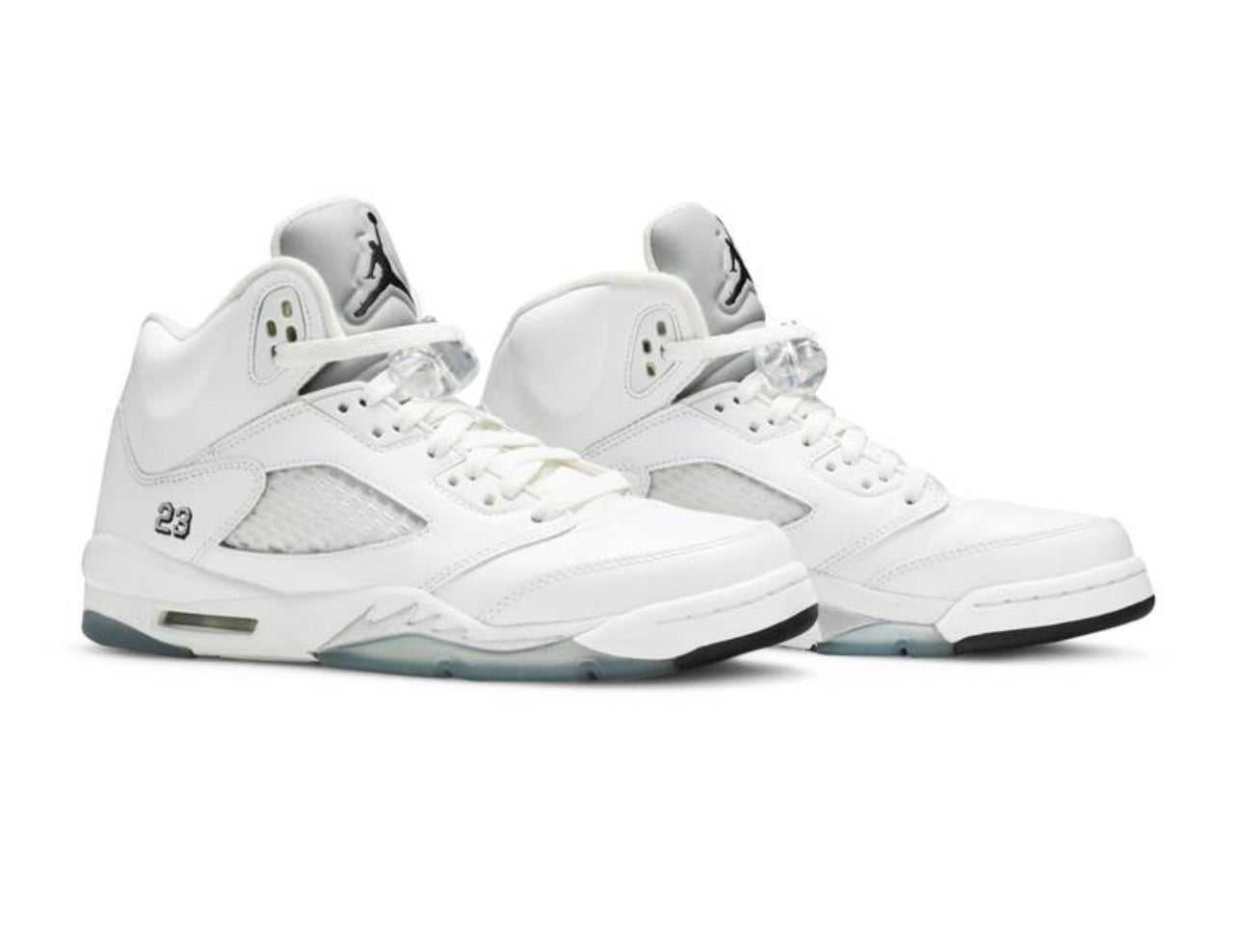 Jordan 5 Metallic White ** No Original Box **