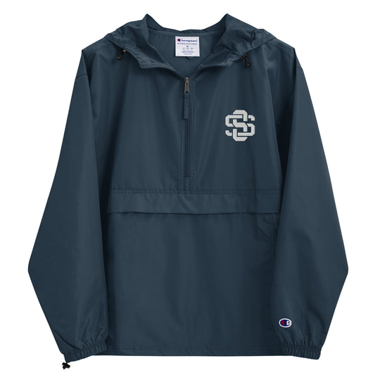 Sole Sickness Embroidered Champion Packable Jacket Hoodie