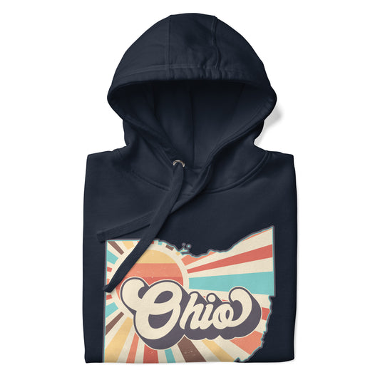 Retro Ohio Unisex Hoodie