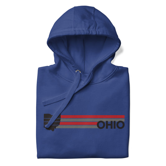 Retro Ohio Unisex Hoodie