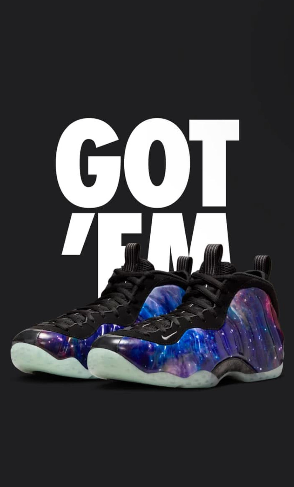 *Order Confirmed/Shipped when received ** Nike Foamposite Galaxy Penny