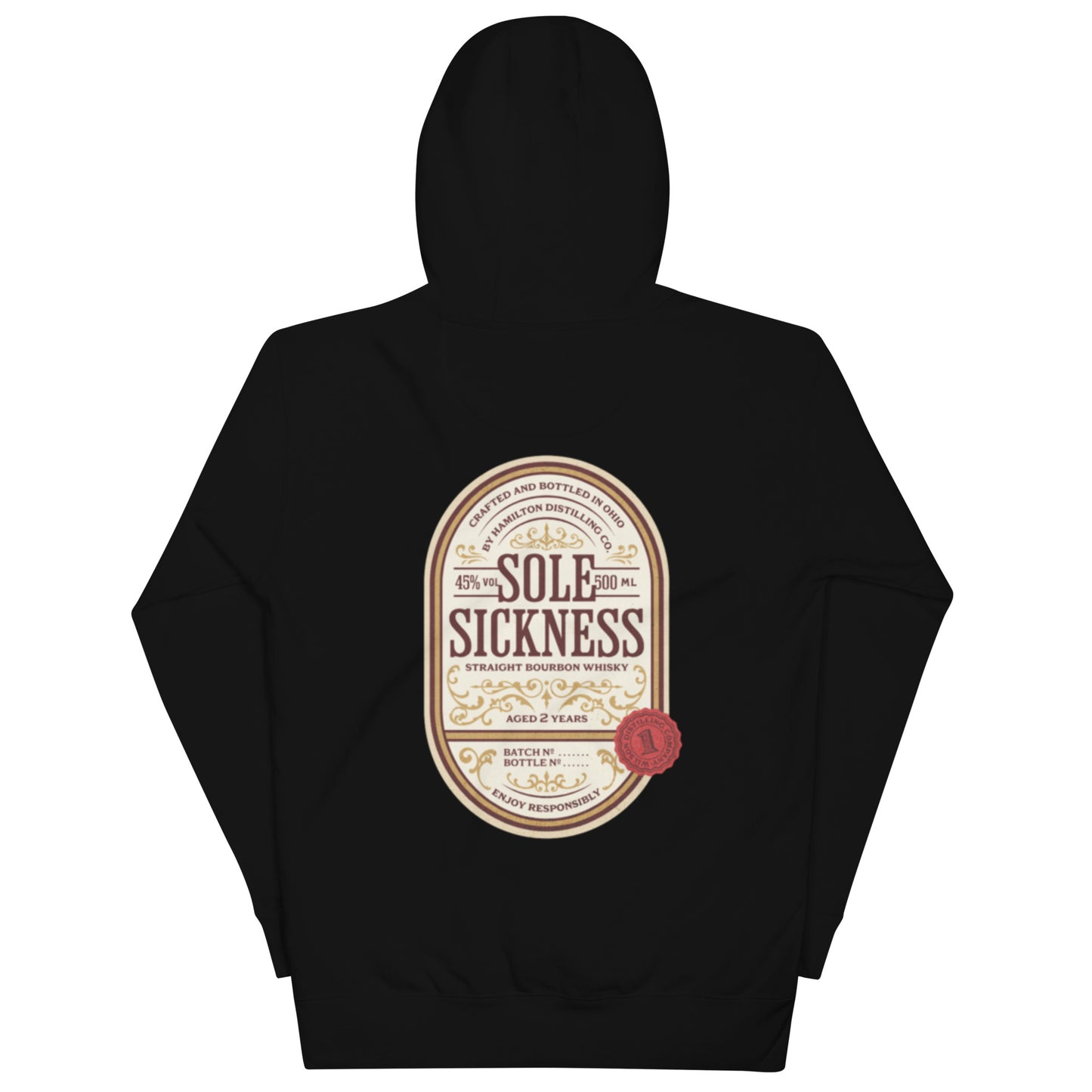 Sole Sickness Bourbon Unisex Hoodie