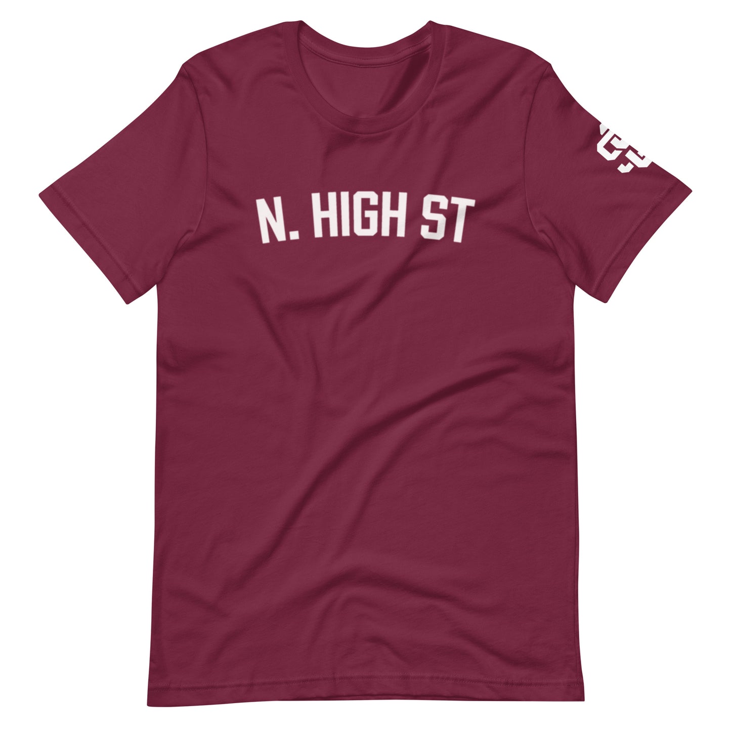 N. High Street Unisex t-shirt